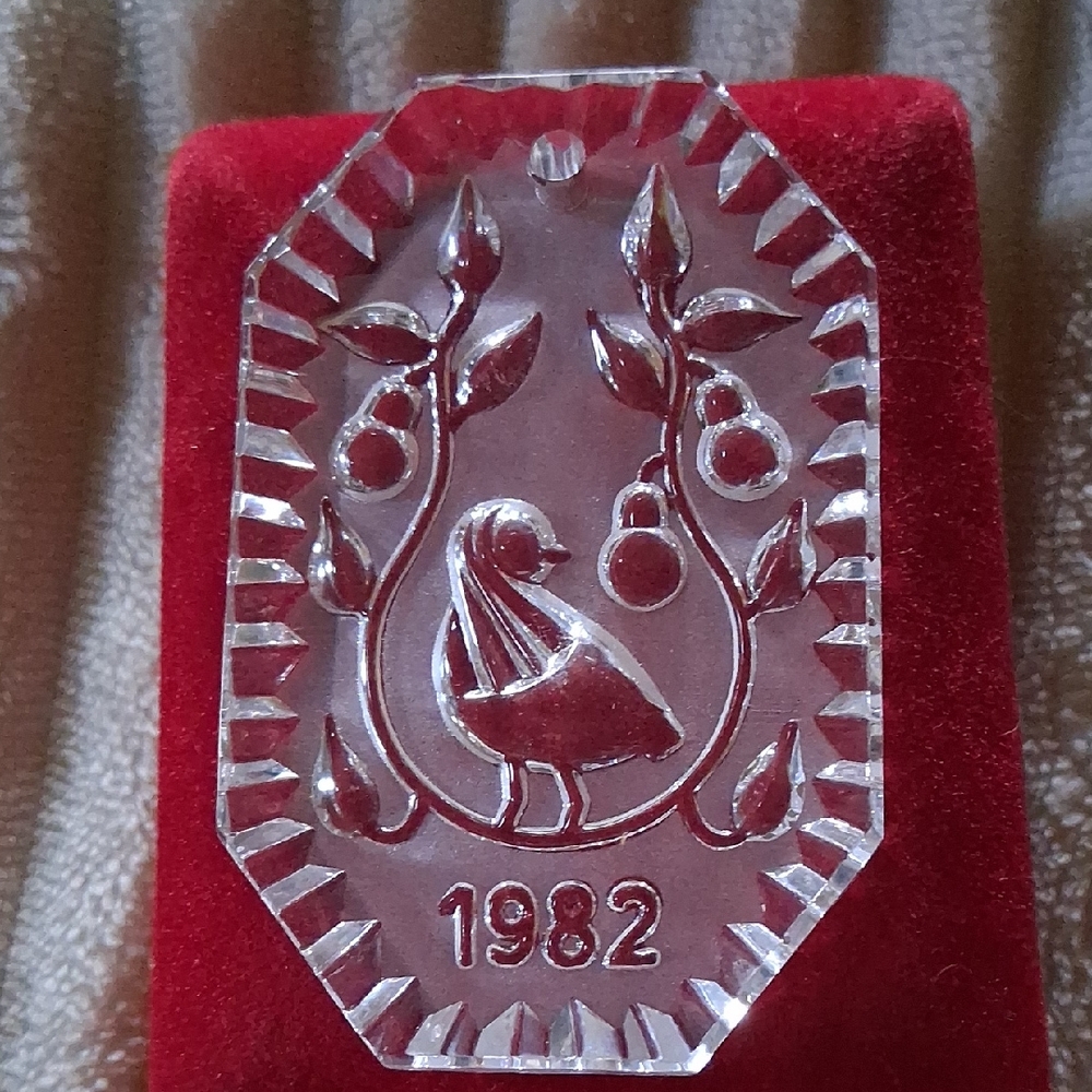 Waterford Crystal Clear Holiday Ornament